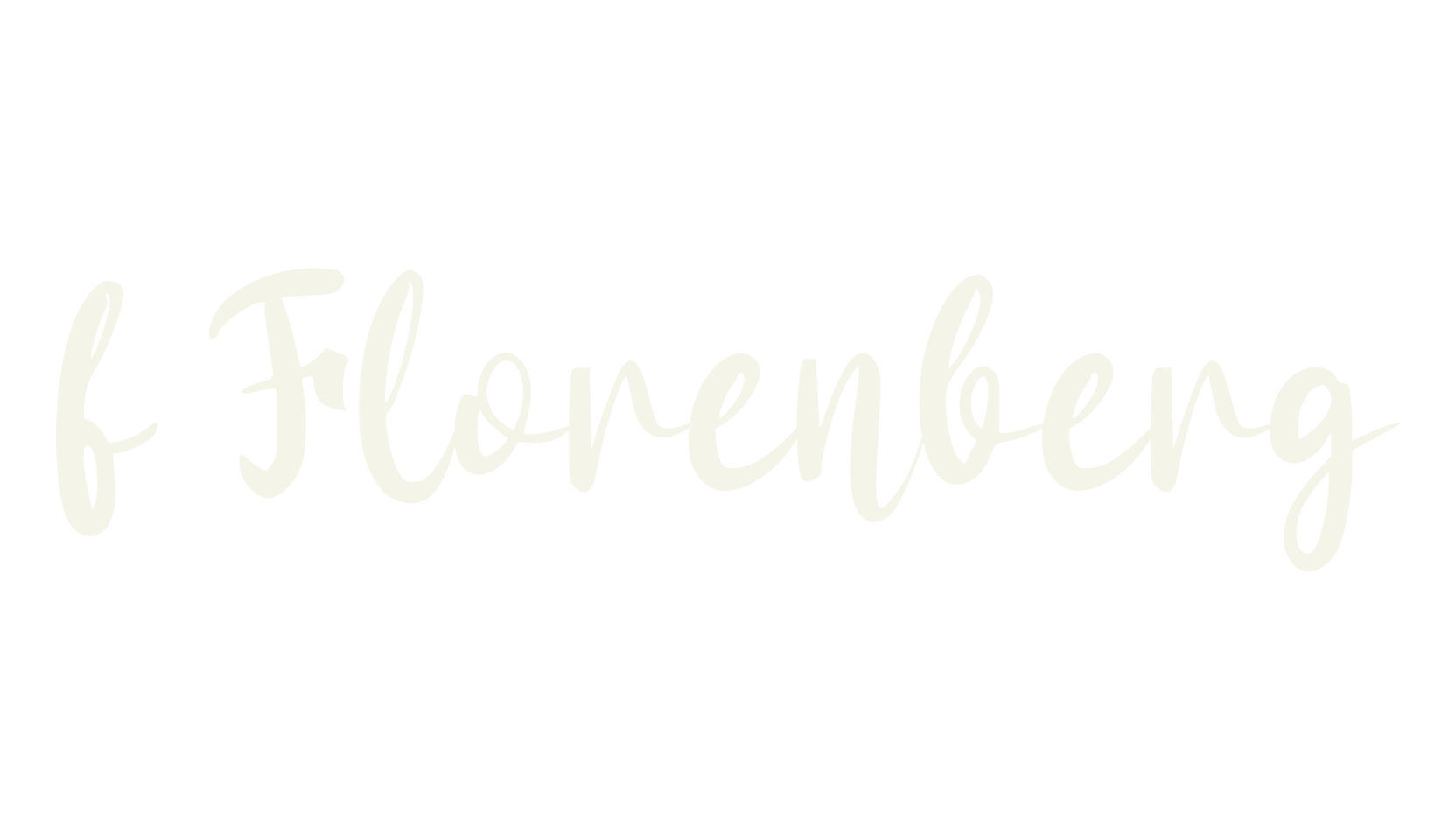 f Florenberg, calligraphy font preview