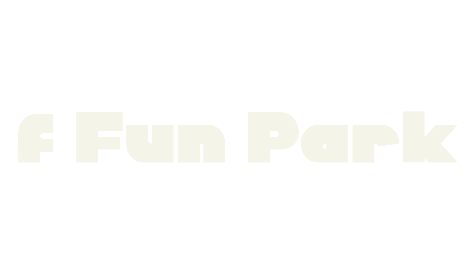 f Fun Park, fun font preview