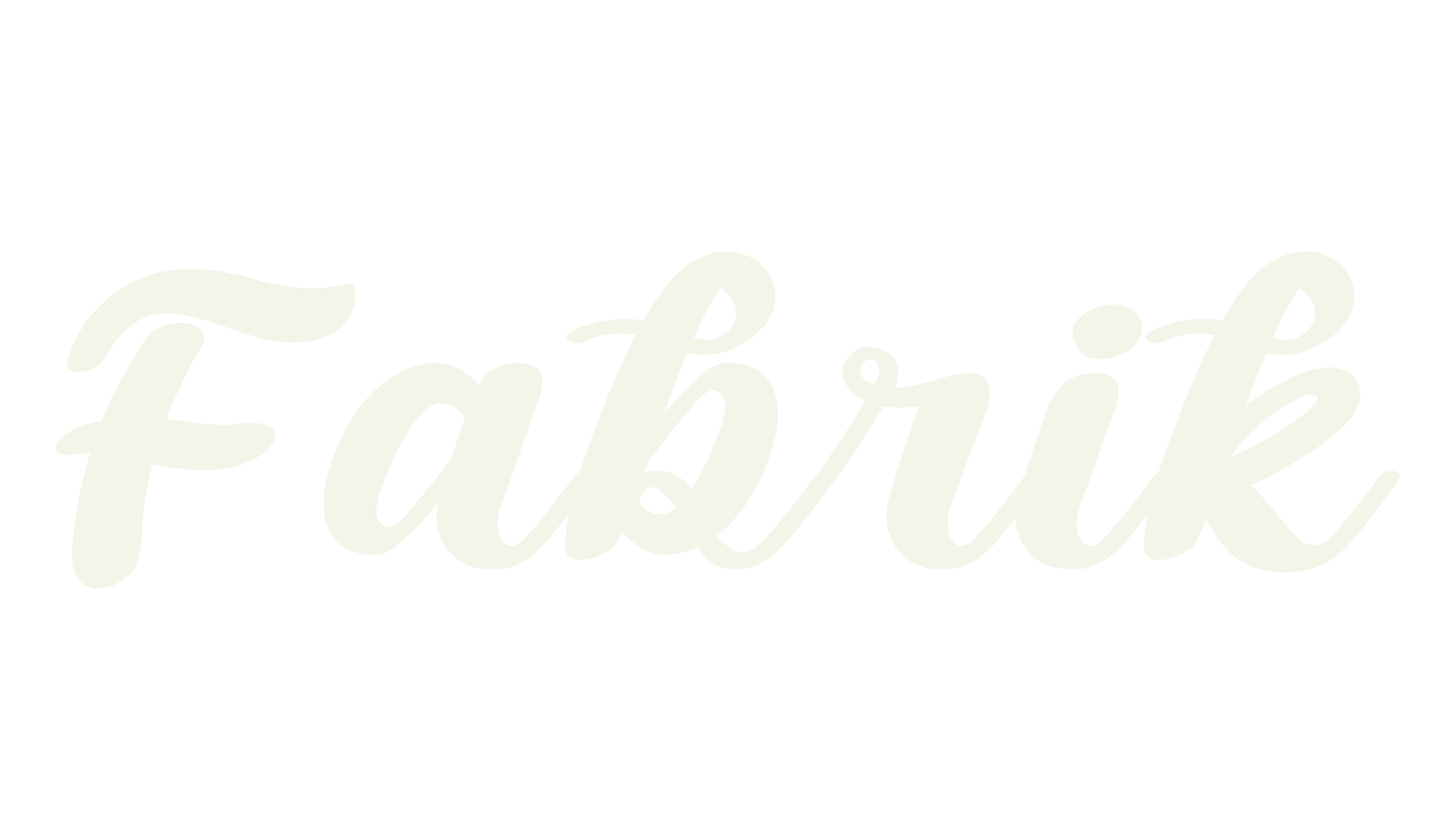 Fabrik, calligraphy font preview