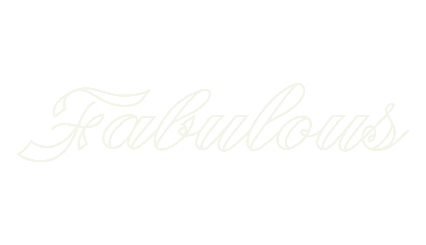 Fabulous, fashion script font preview