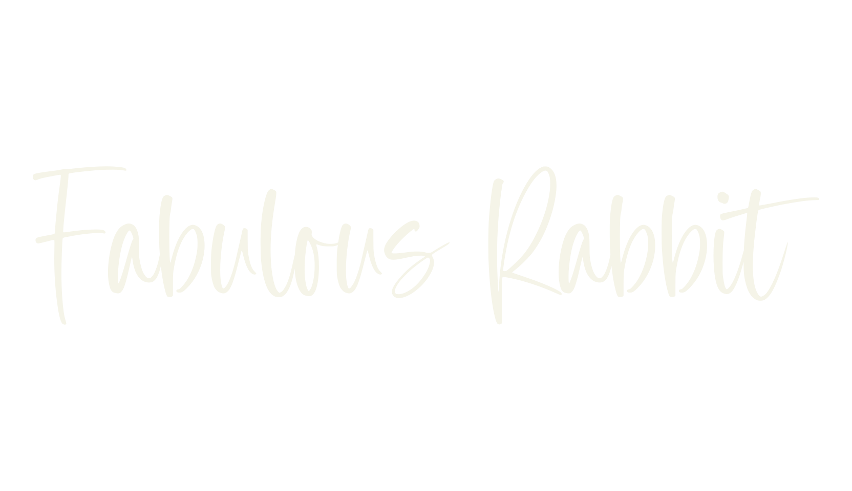 Fabulous Rabbit, fashion script font preview