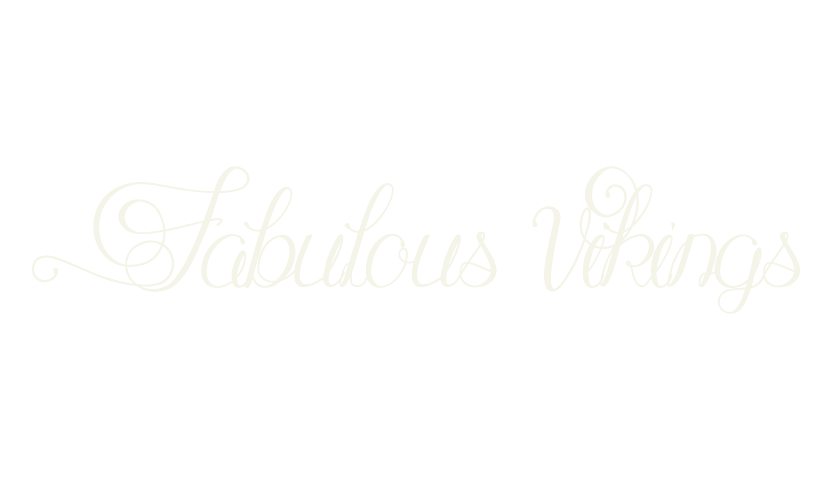 Fabulous Vikings, display font preview
