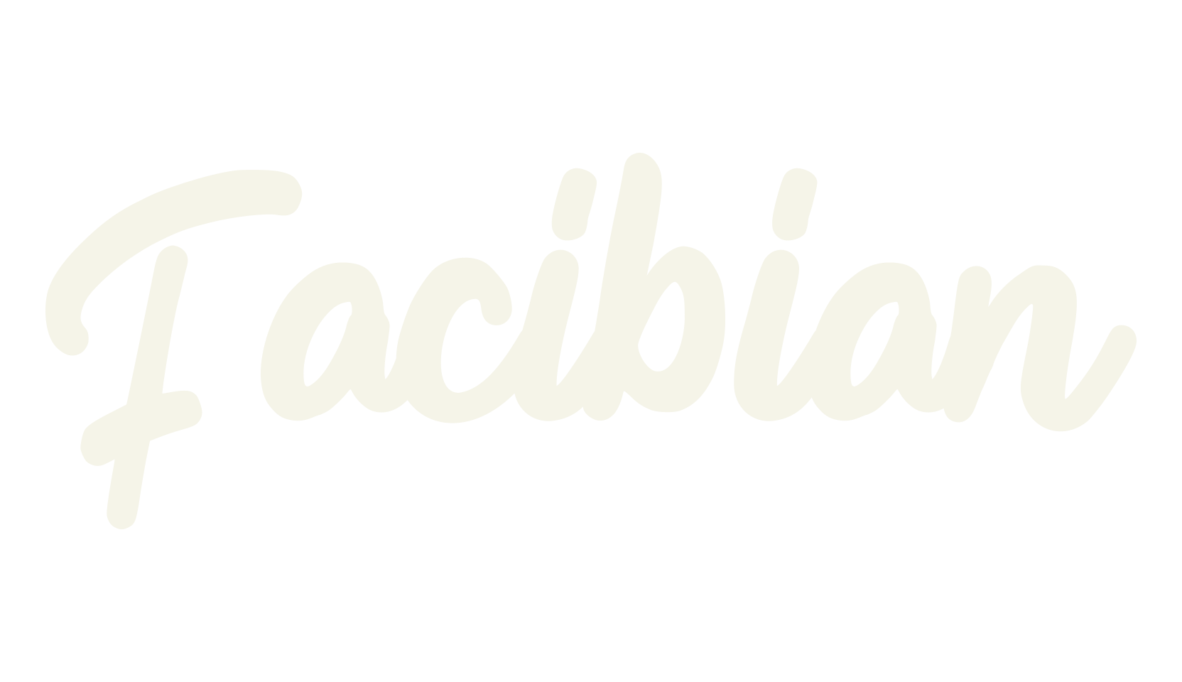 Facibian, script font preview