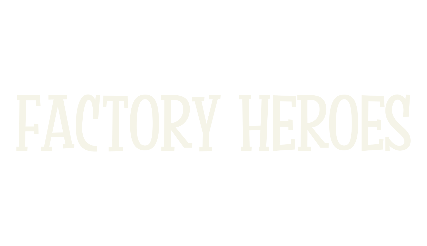 Factory Heroes, display market font preview