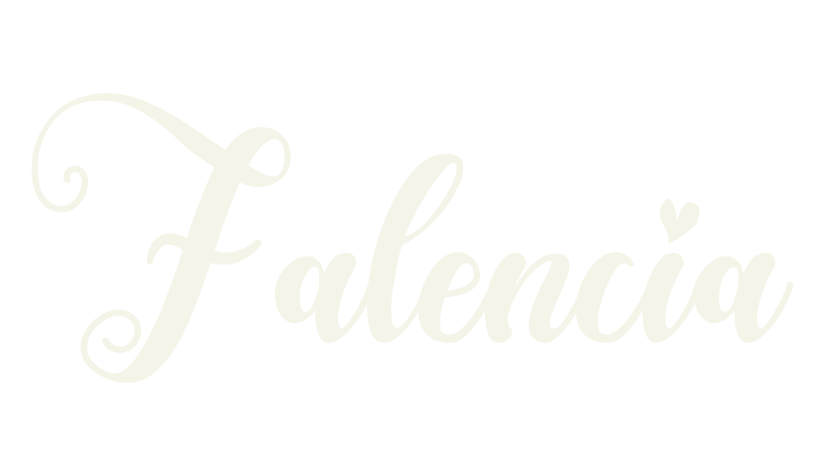 Falencia, fashion sign font preview