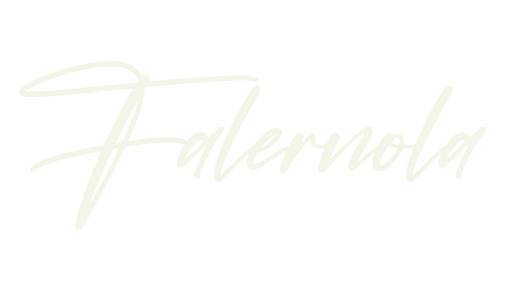Falernola, script font preview
