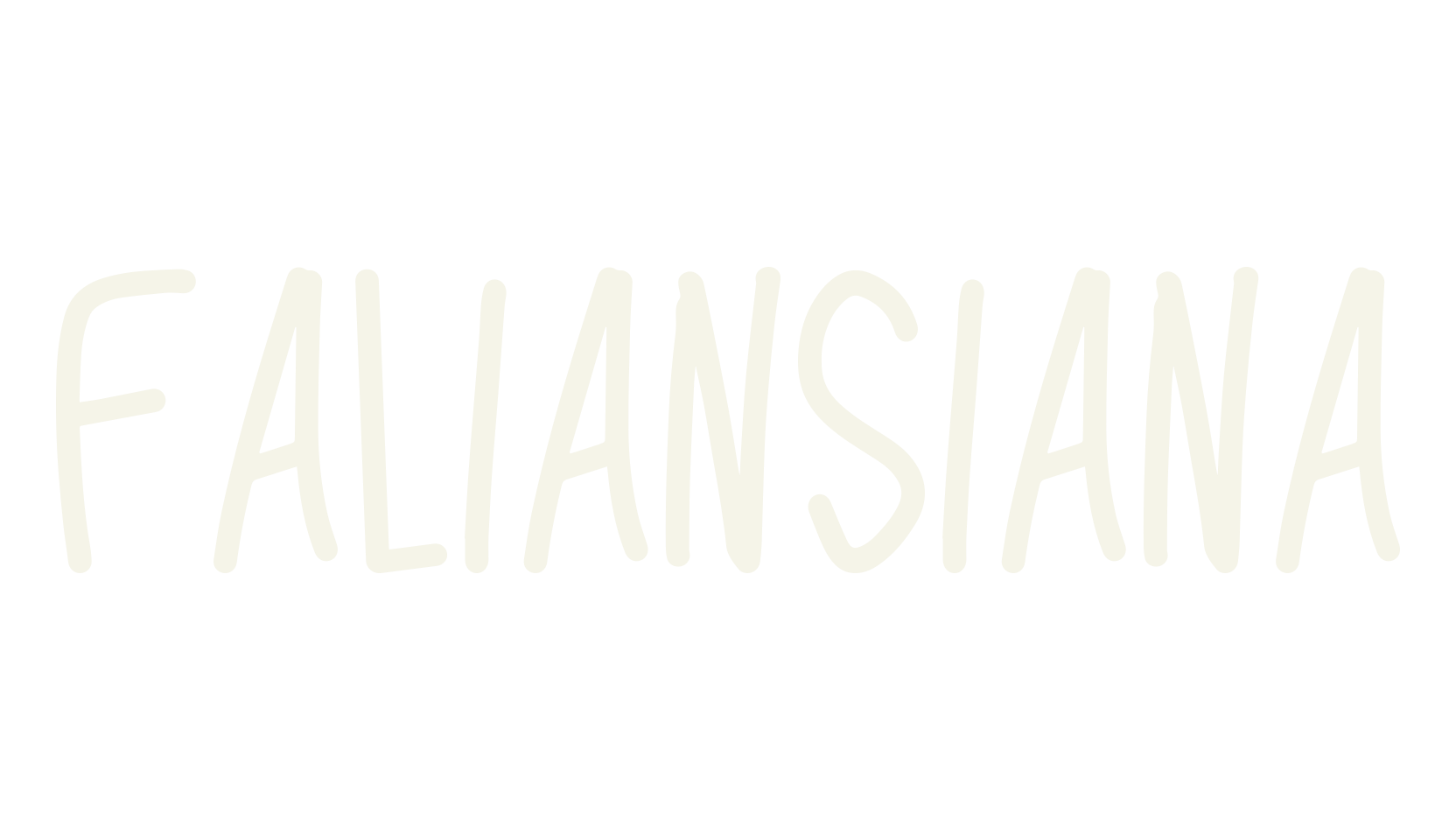 Faliansiana, marker font preview