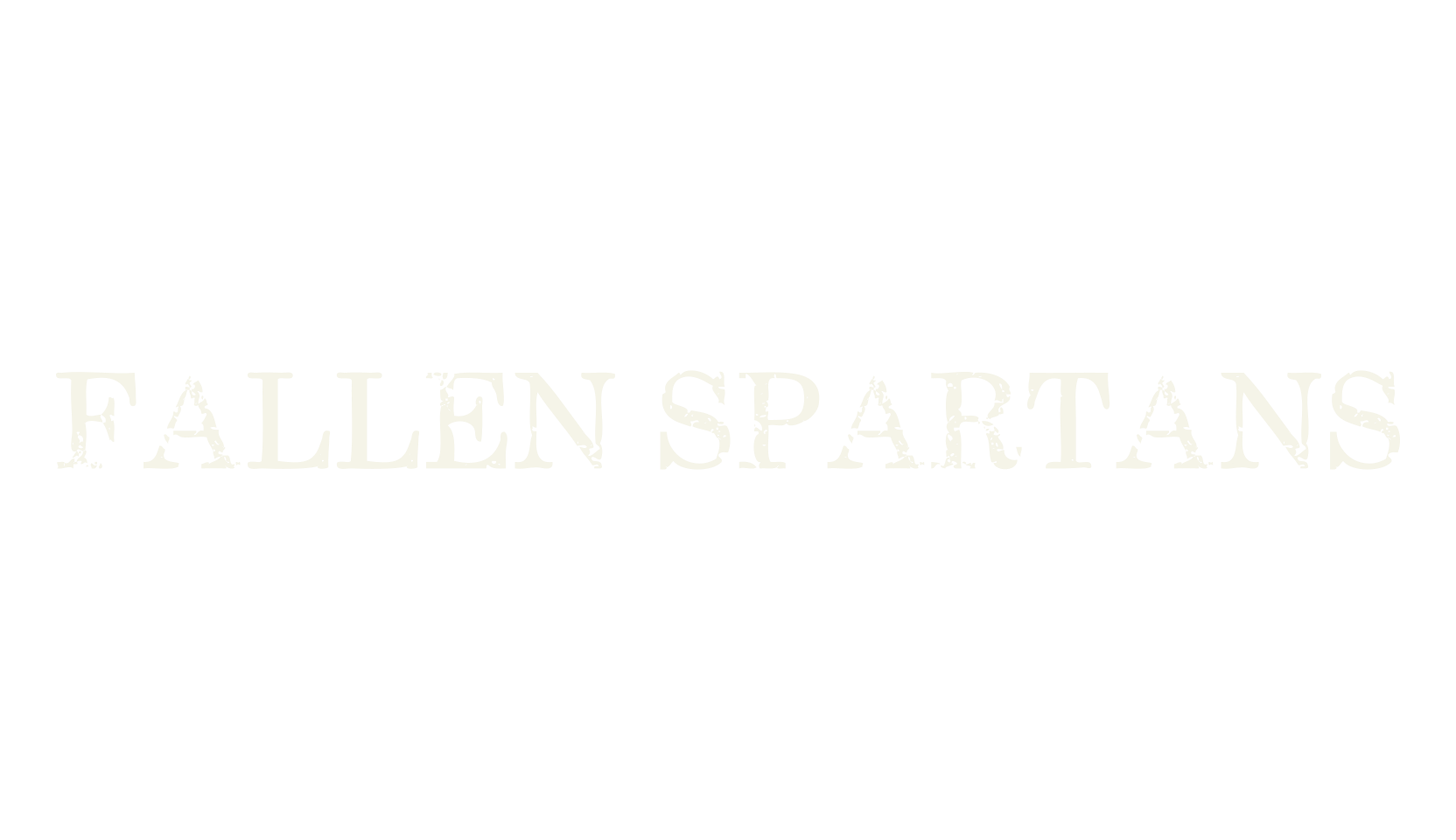 Fallen Spartans, serif font preview