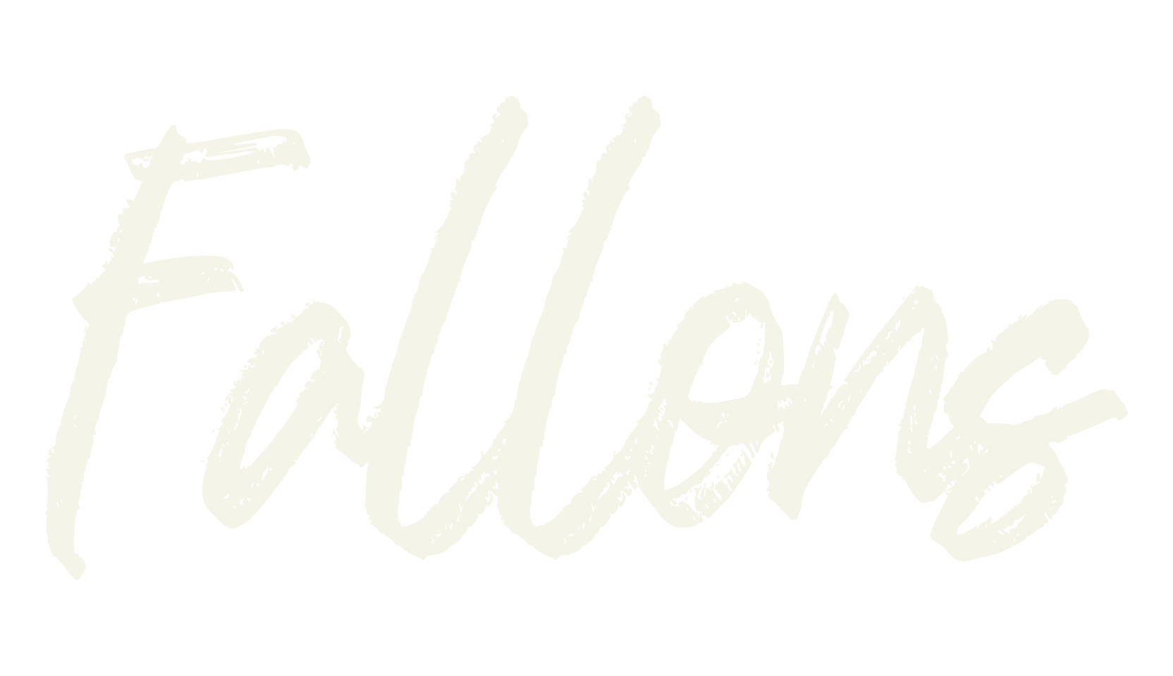 Fallons, calligraphy font preview