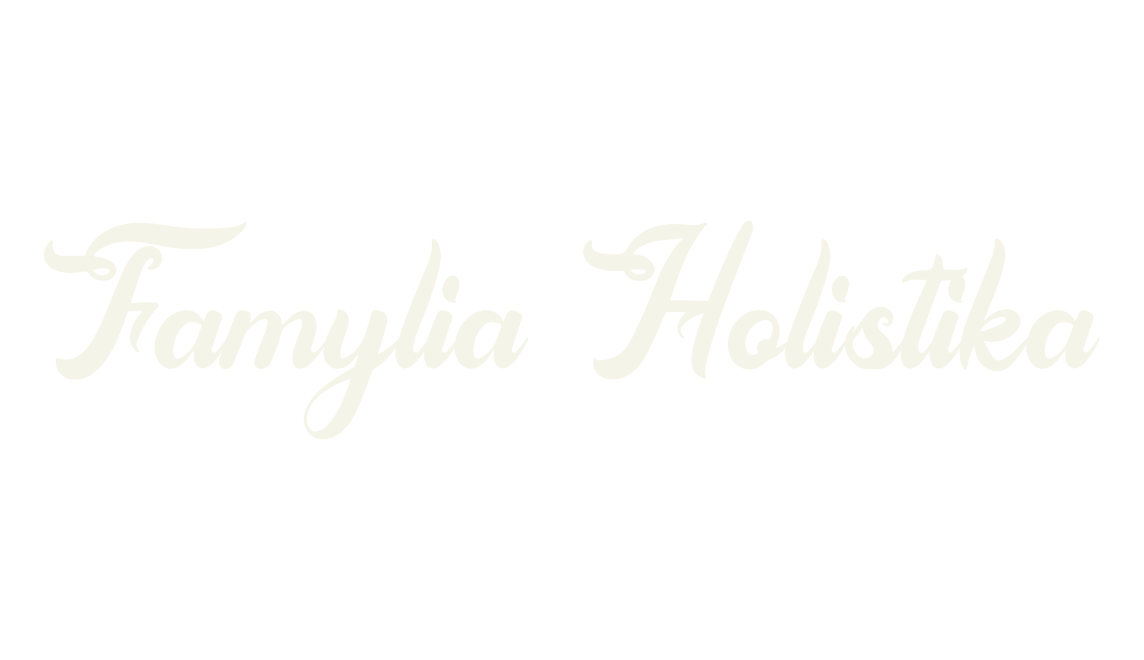 Famylia Holistika, calligraphy font preview