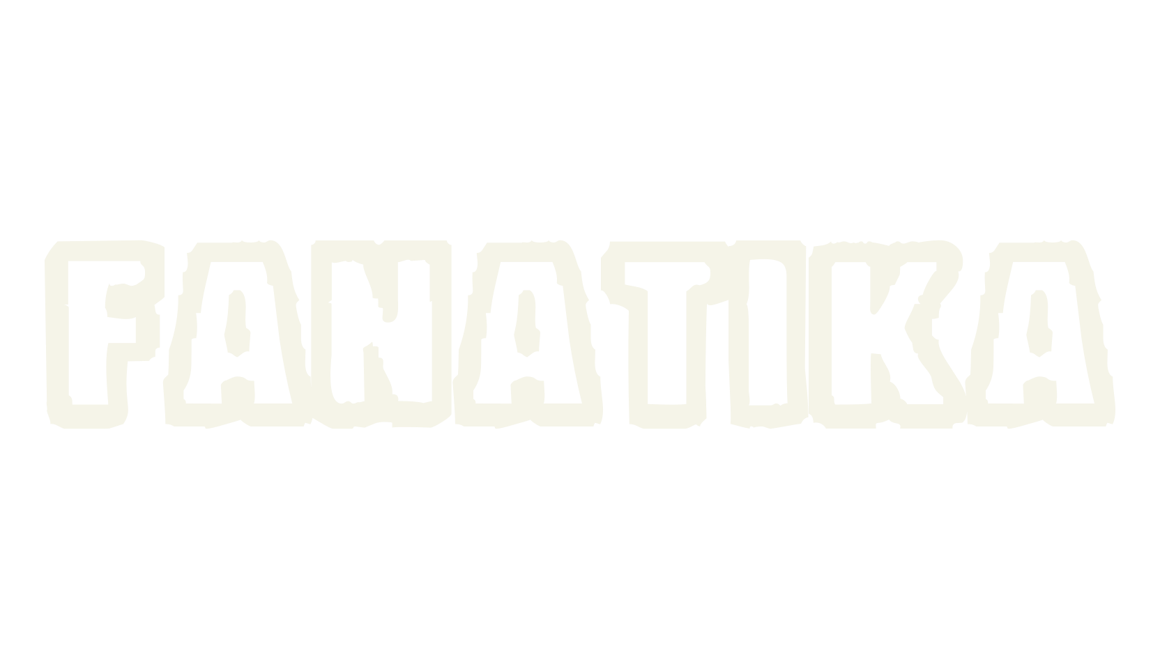 Fanatika, bold font preview