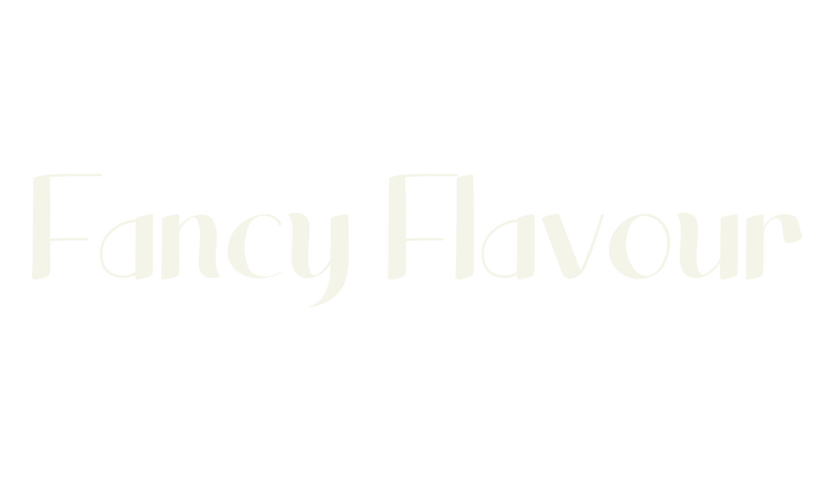Fancy Flavour, cafe font preview