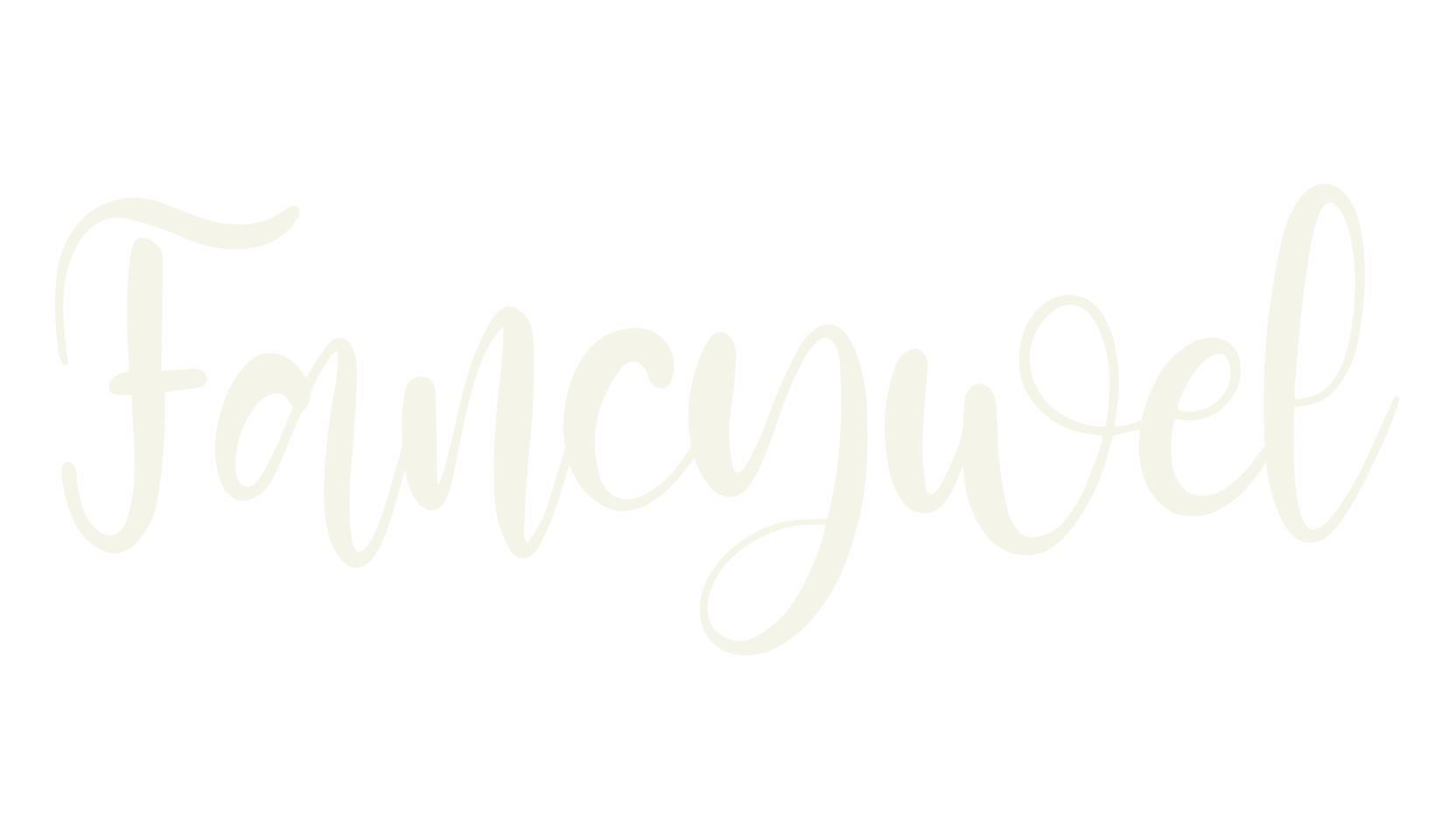 Fancywel, calligraphy font preview