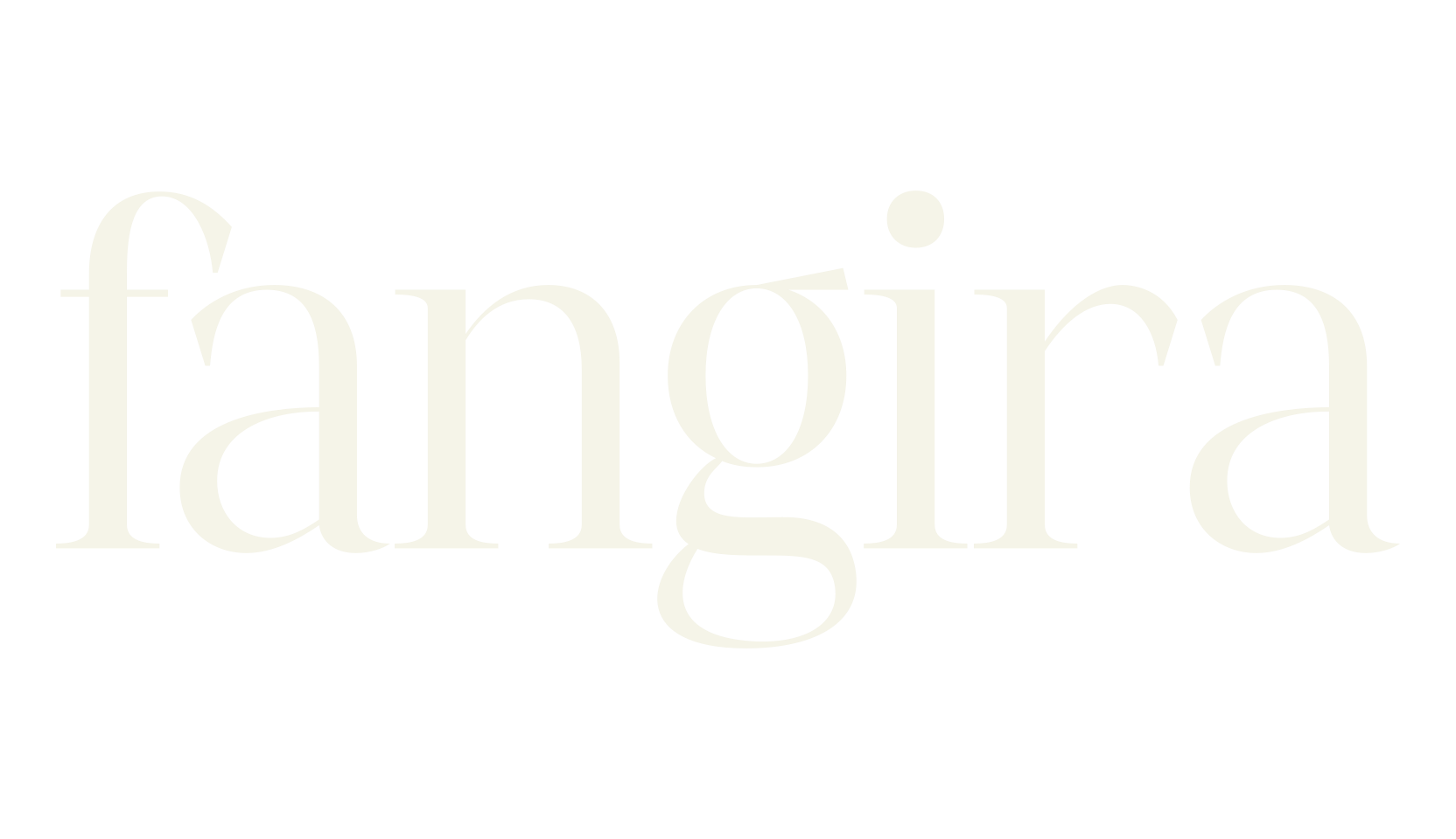 fangira, serif font preview