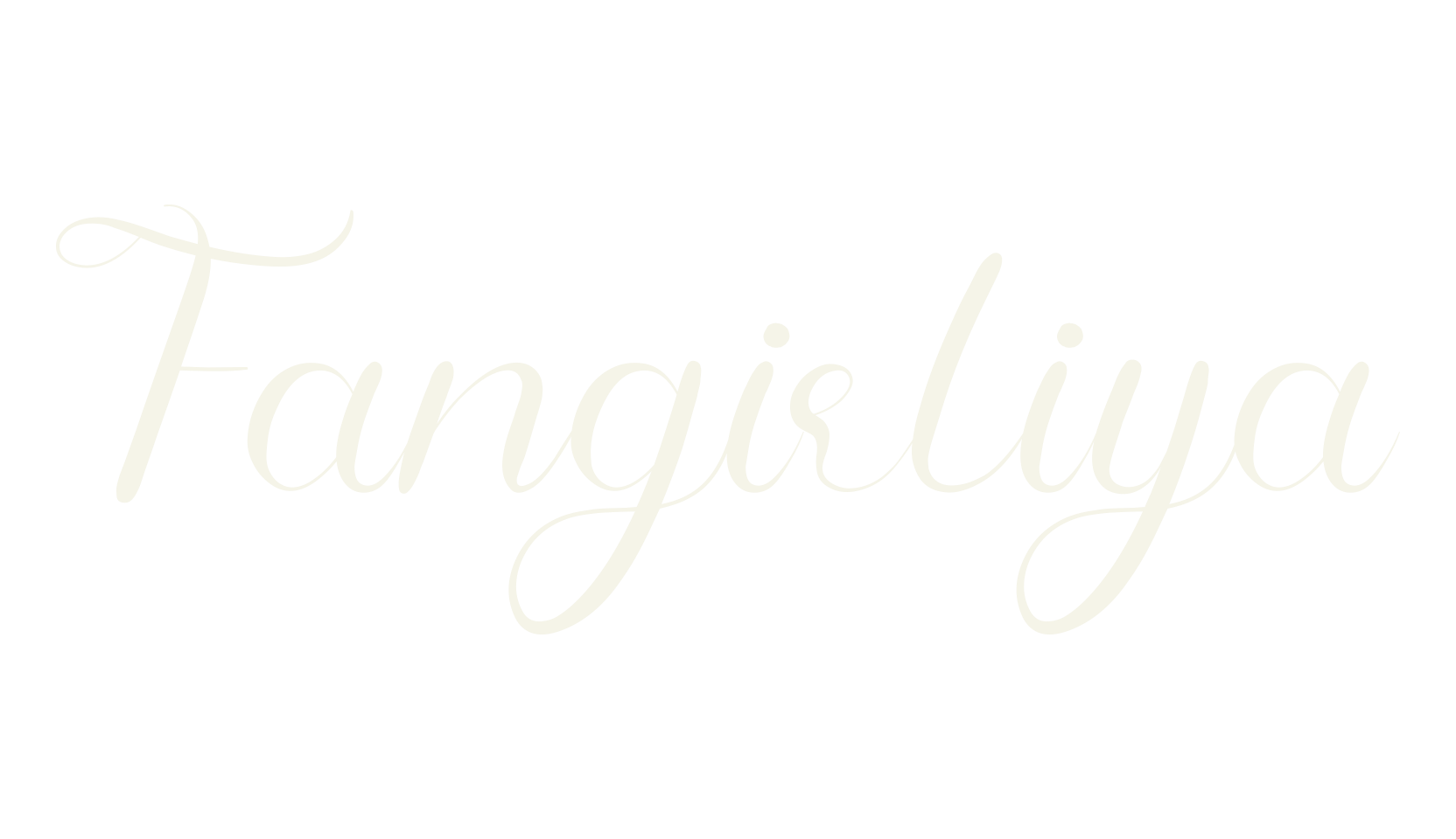 Fangirliya, calligraphy font preview