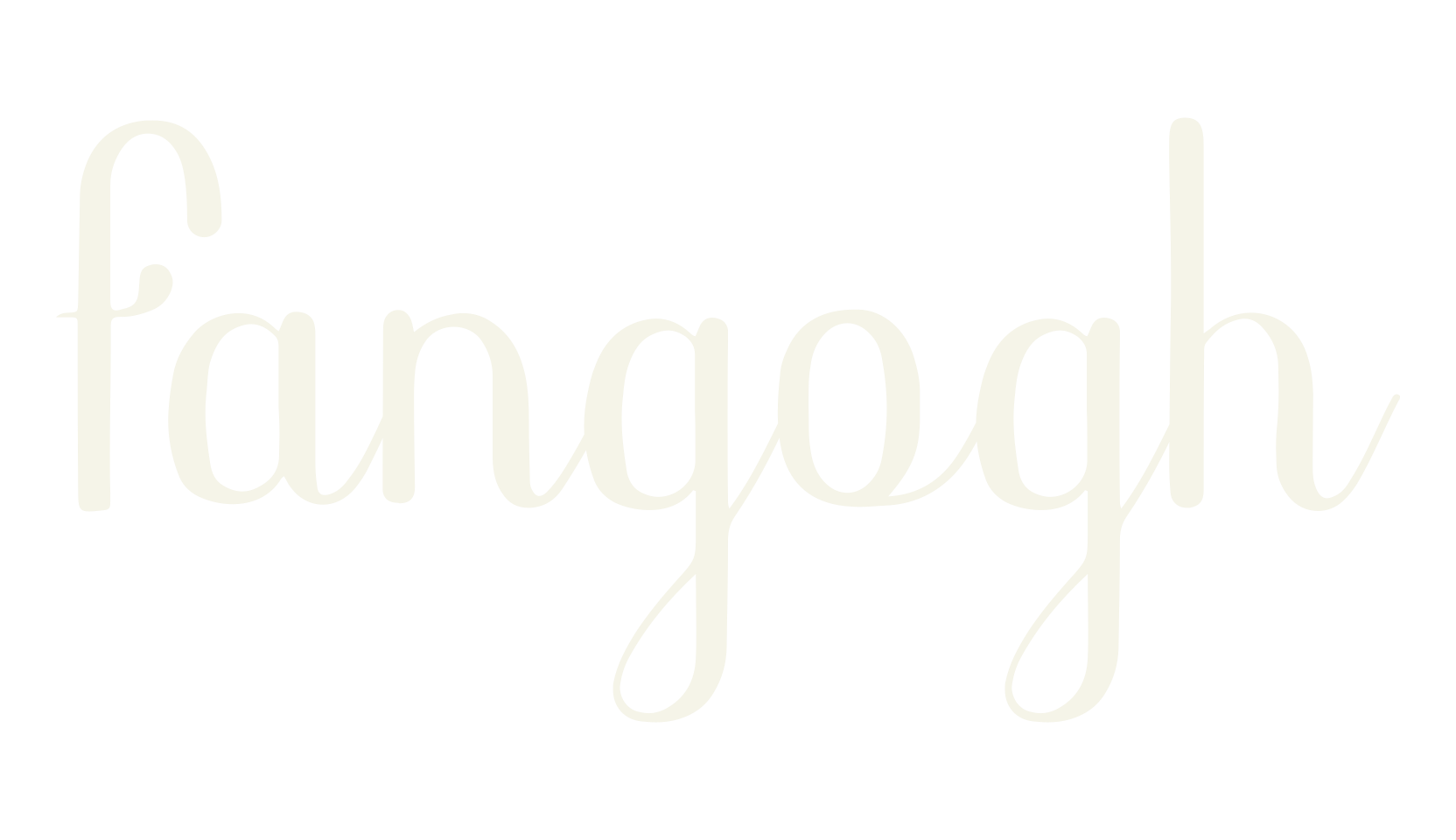 Fangogh, stylish font preview