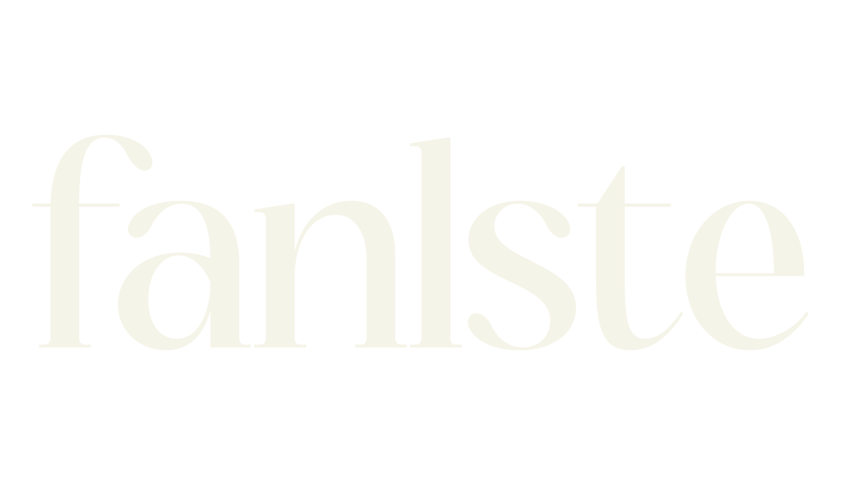 fanlste, serif font preview