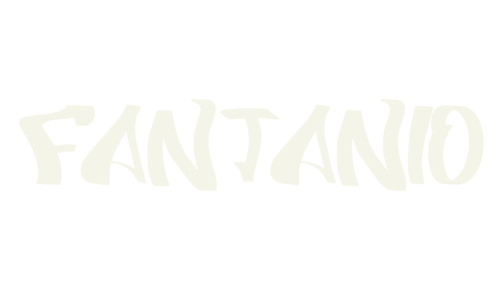 FANTANIO, graffiti font preview