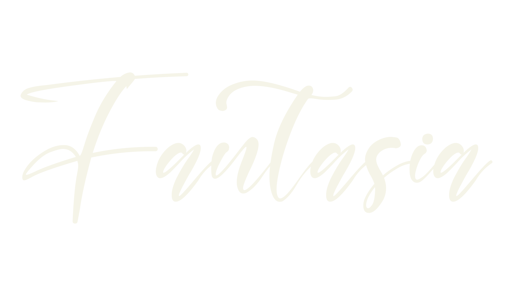 Fantasia, fashion script font preview