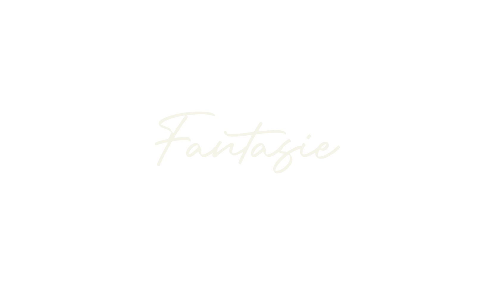 Fantasie, handwriting font preview