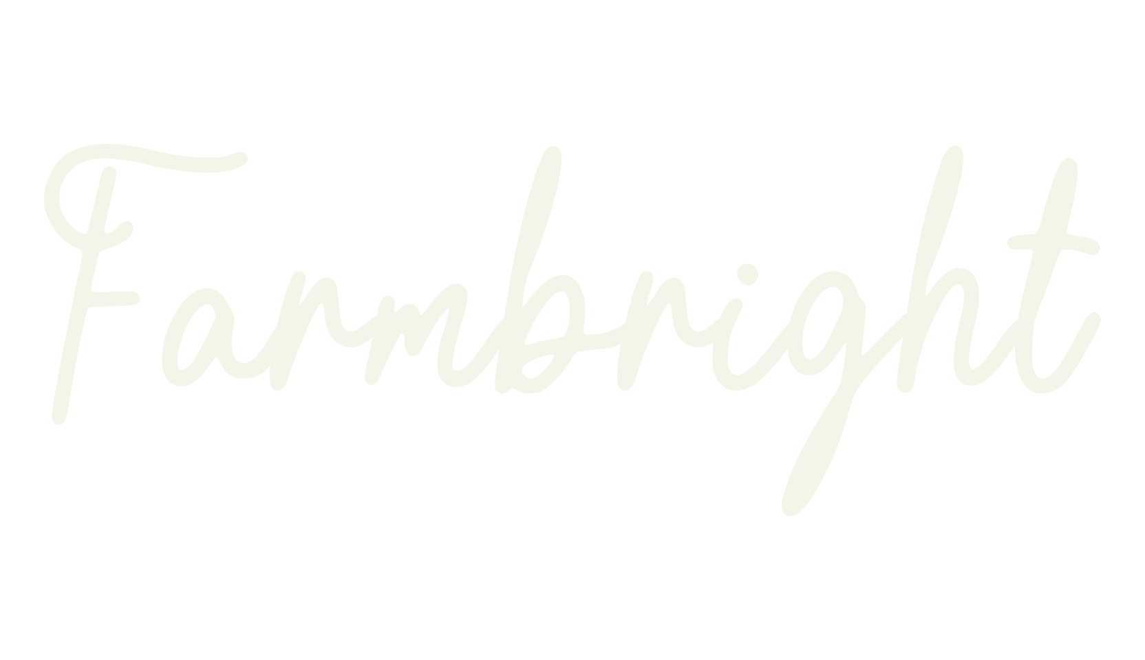 Farmbright, typewriter font preview