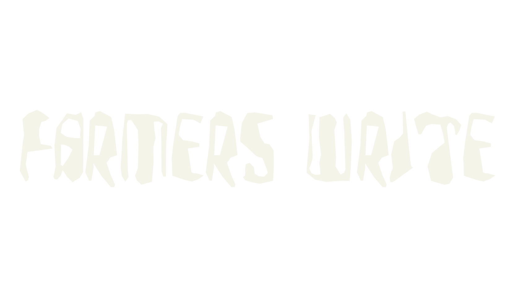 Farmers Write, display market font preview