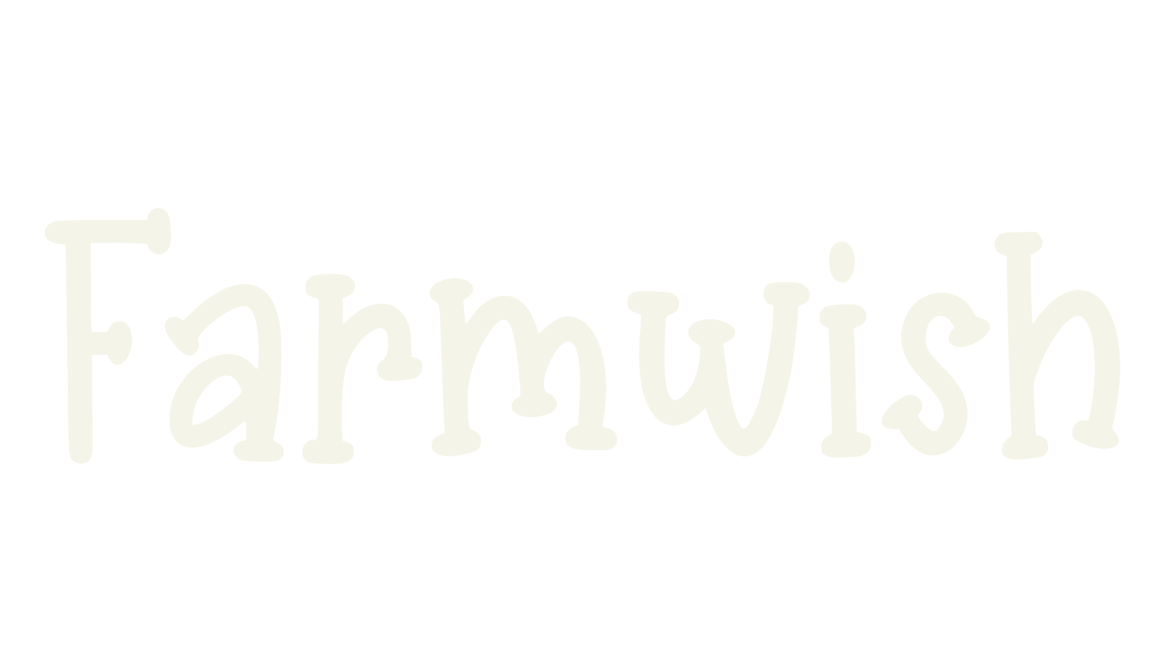 Farmwish, tattoo font preview