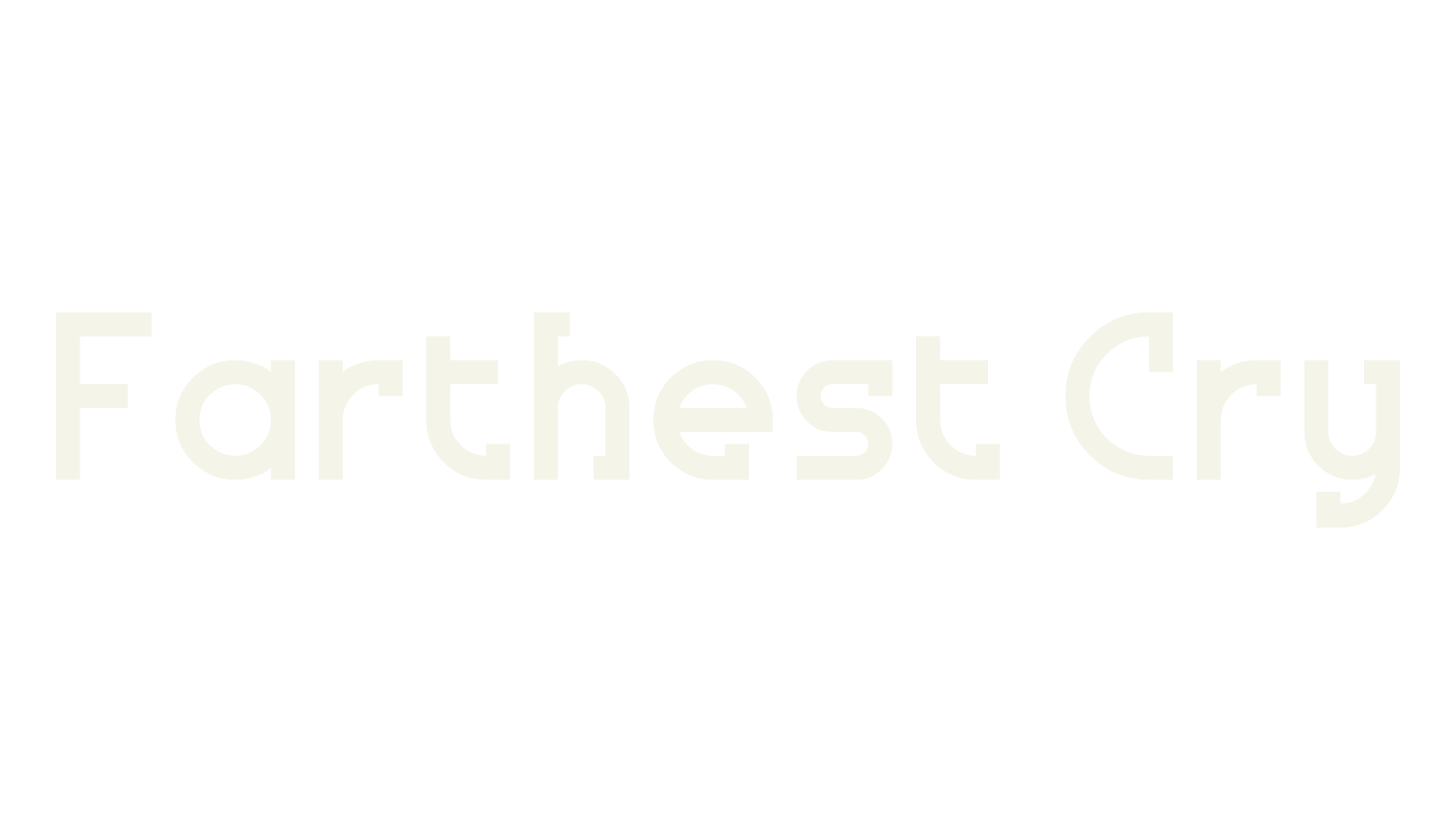 Farthest Cry, serif font preview