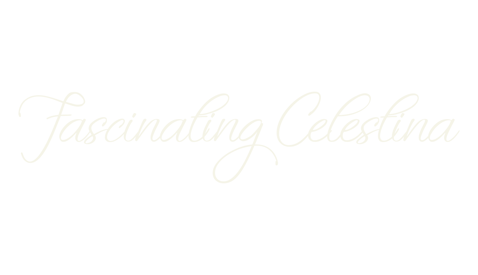 Fascinating Celestina, cursive font preview