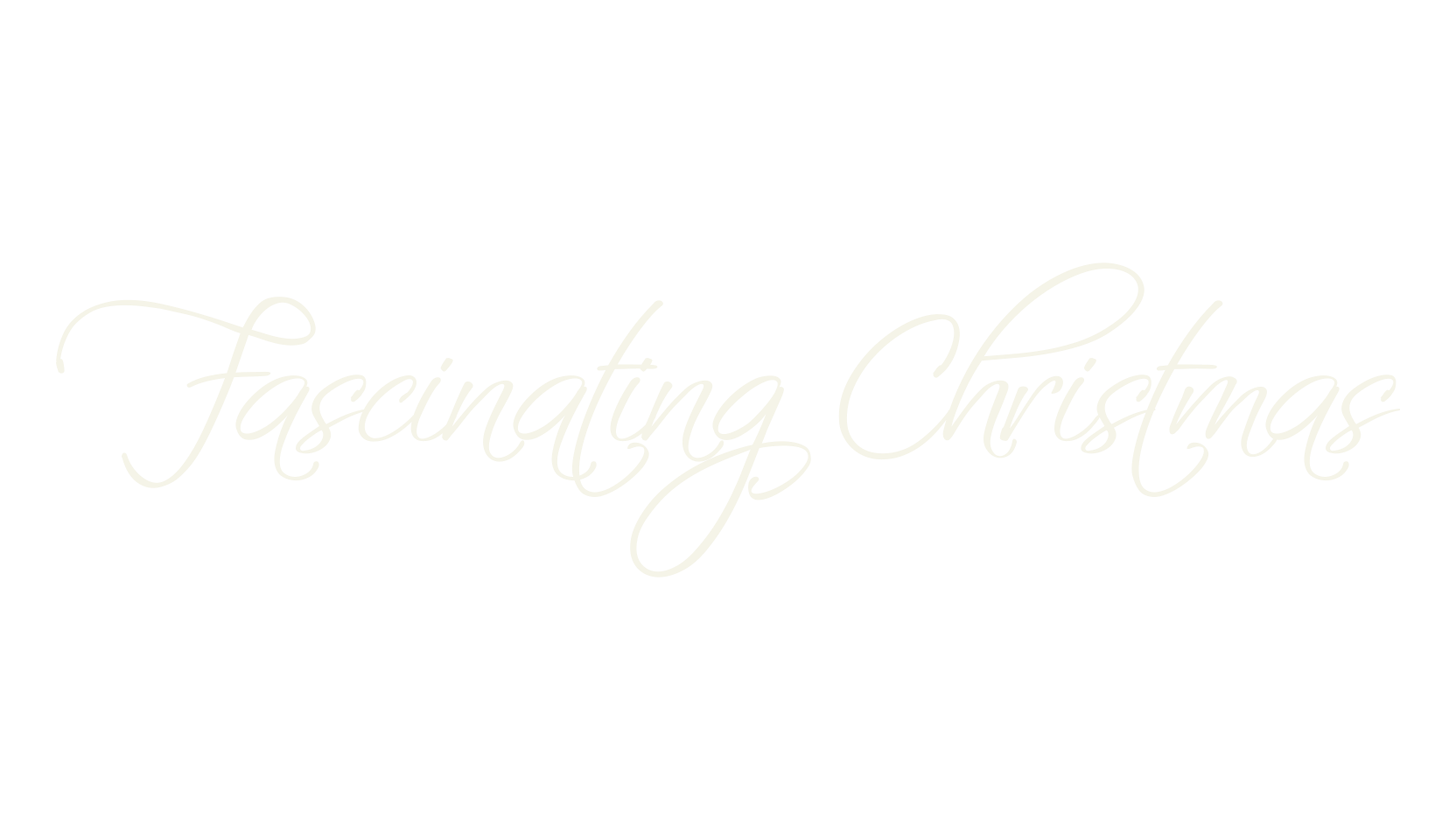 Fascinating Christmas, cursive font preview