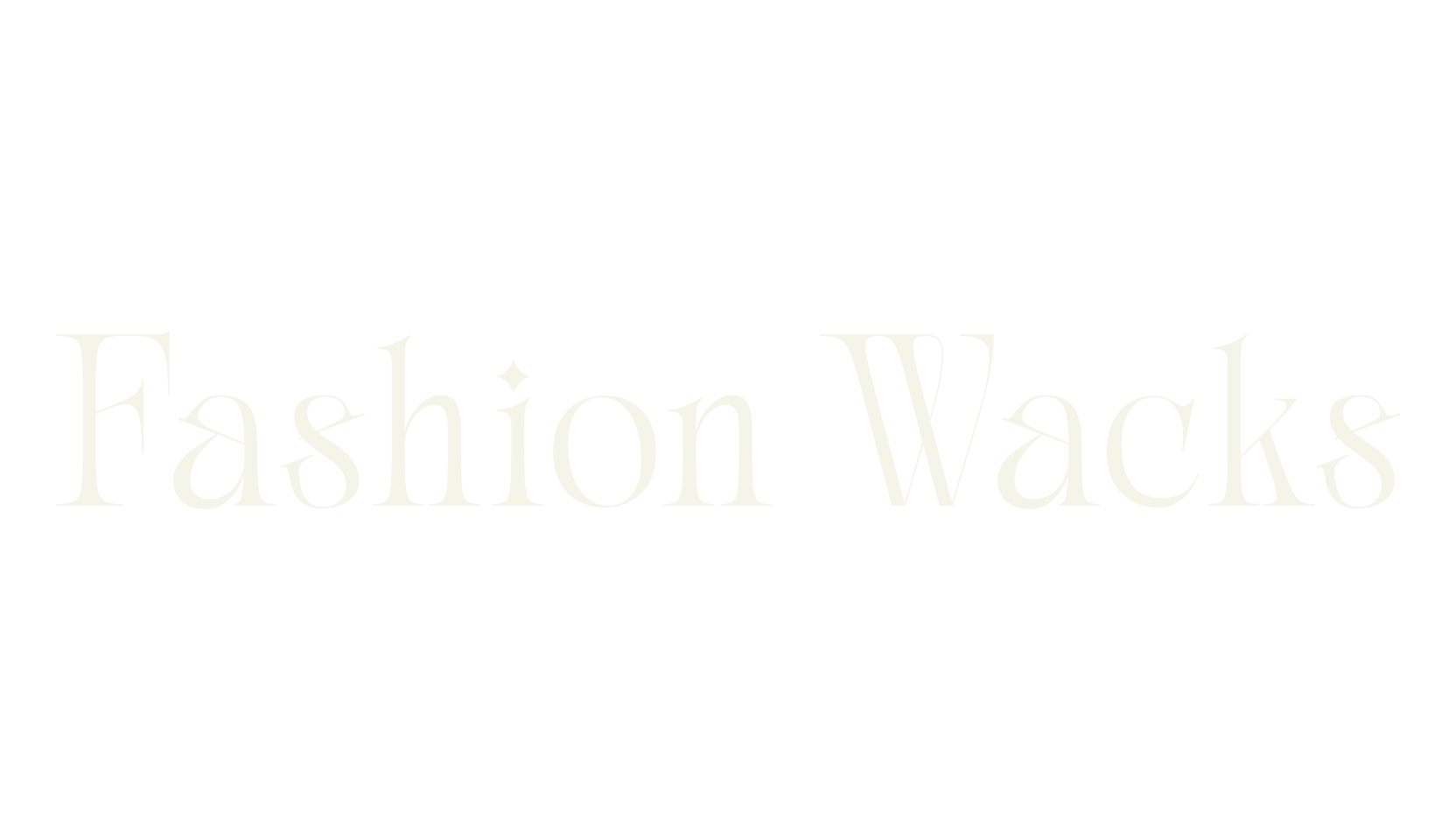 Fashion Wacks, display market font preview