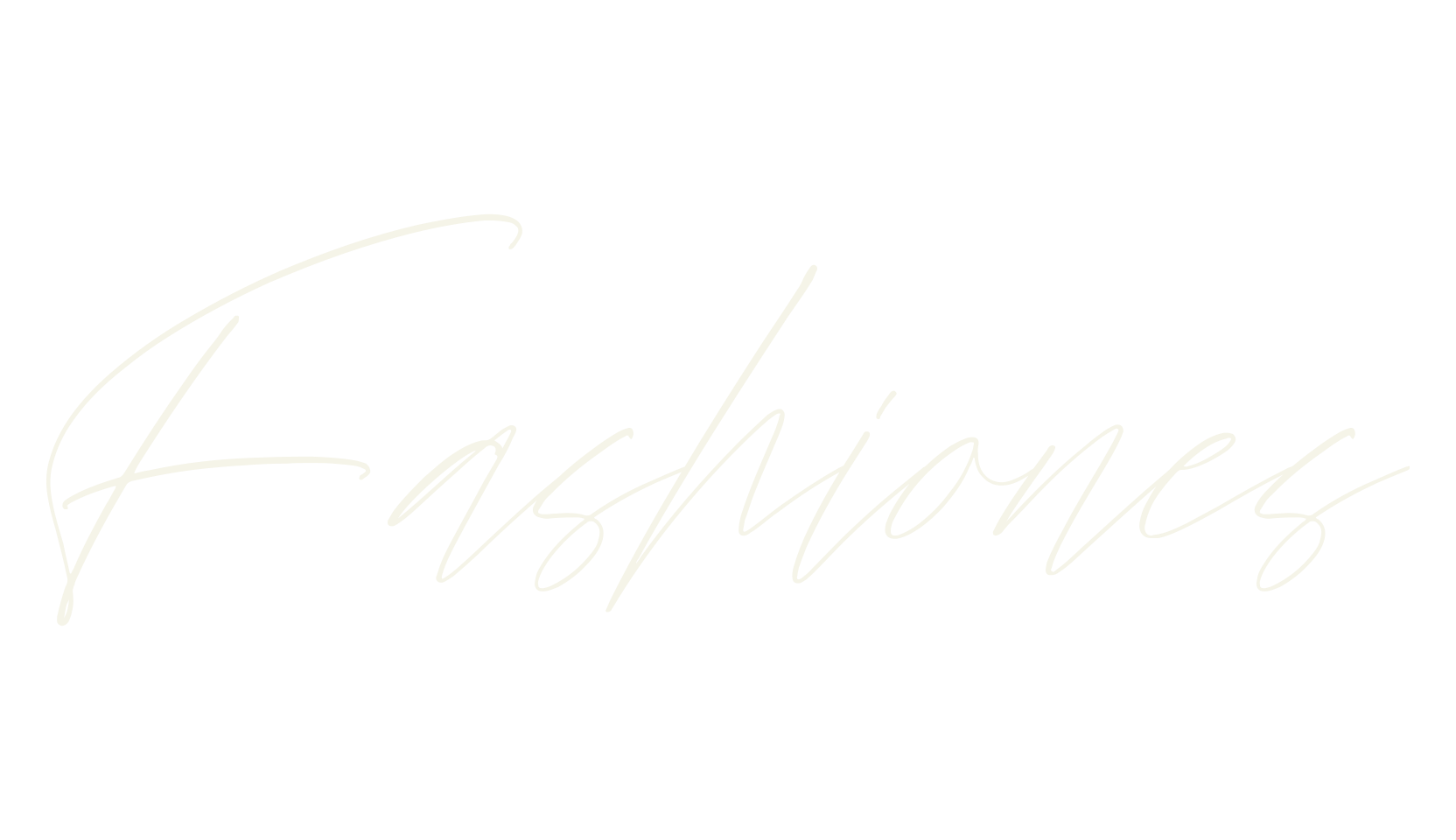 Fashiones, cursive font preview