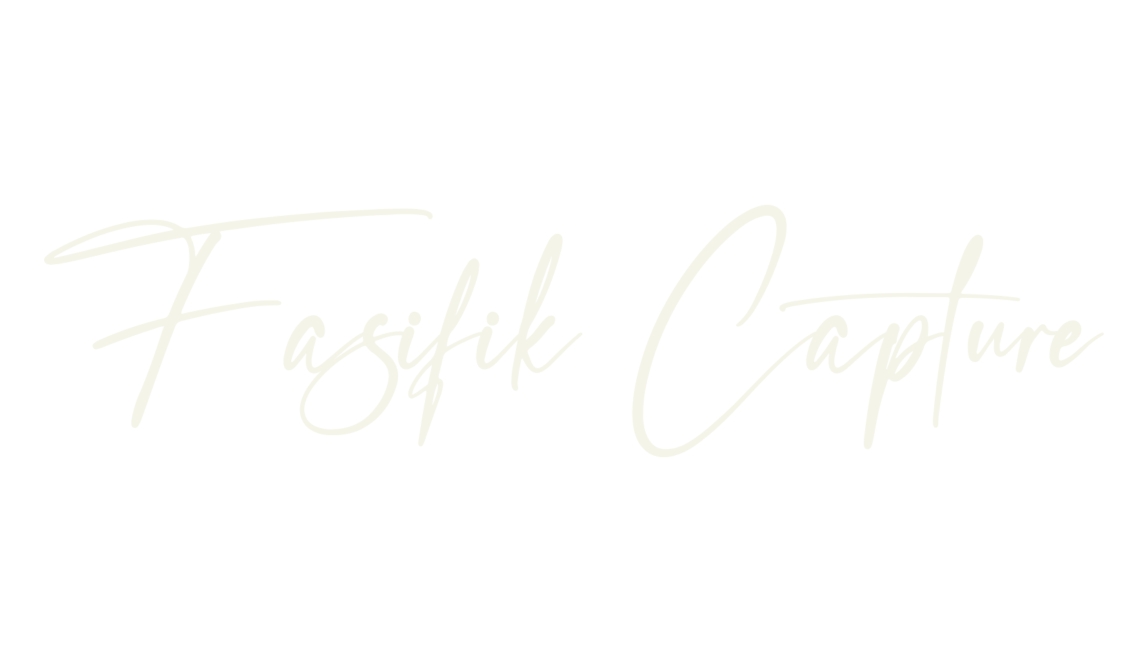 Fasifik Capture, script font preview