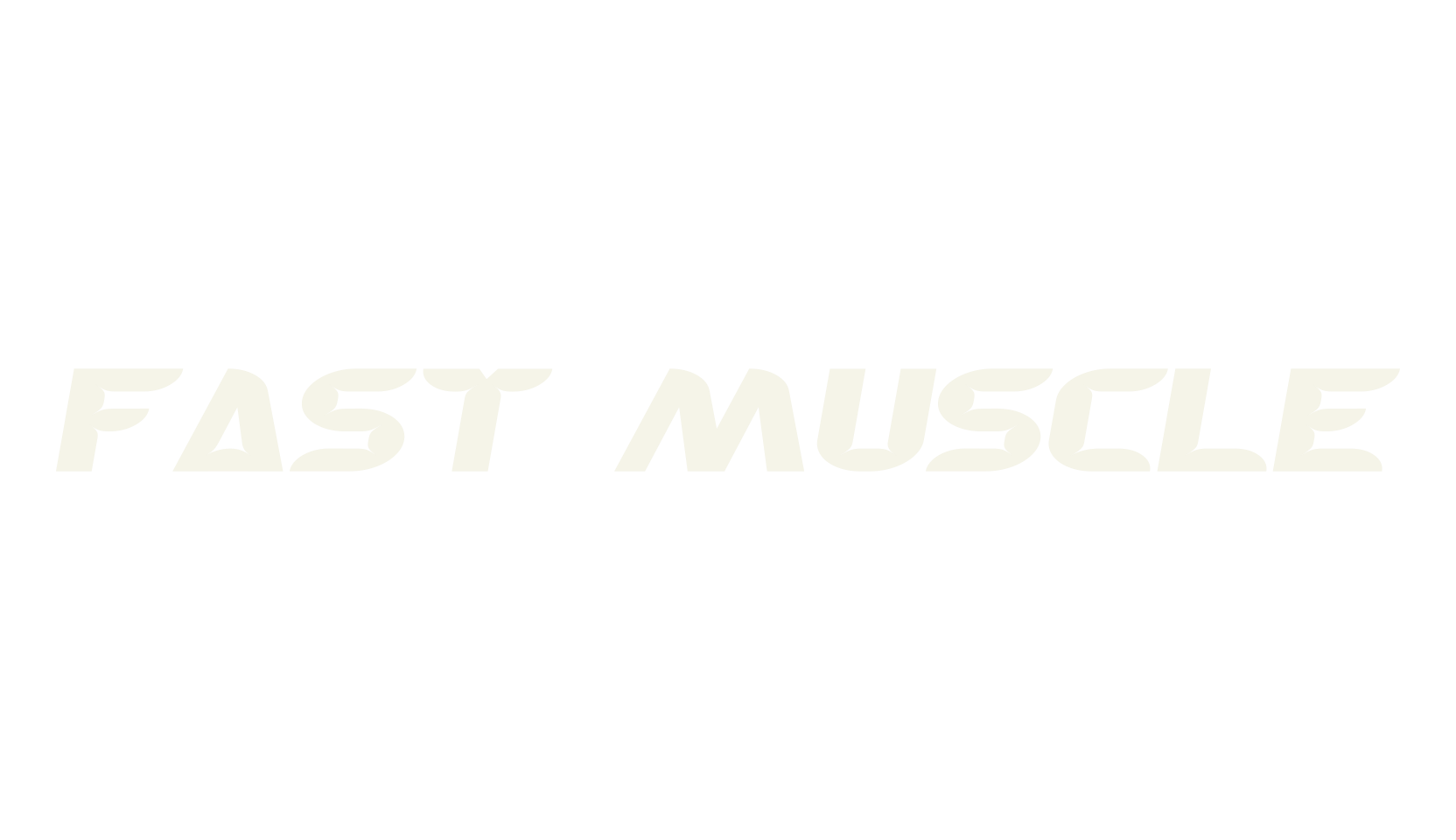 Fast Muscle, business font preview