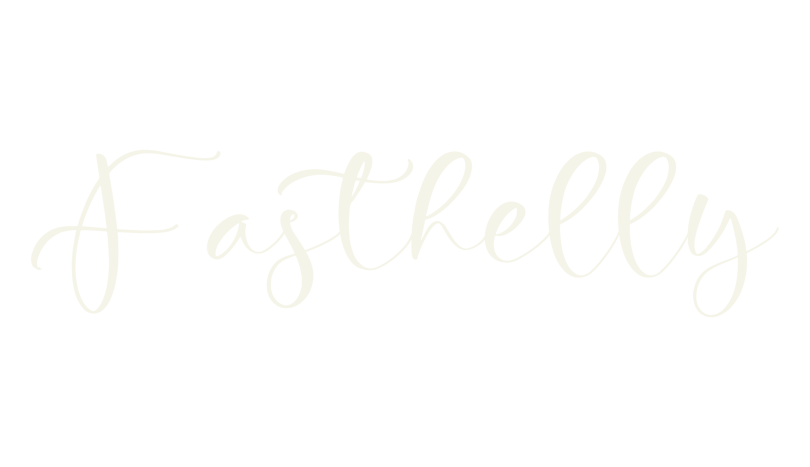 Fasthelly, script font preview