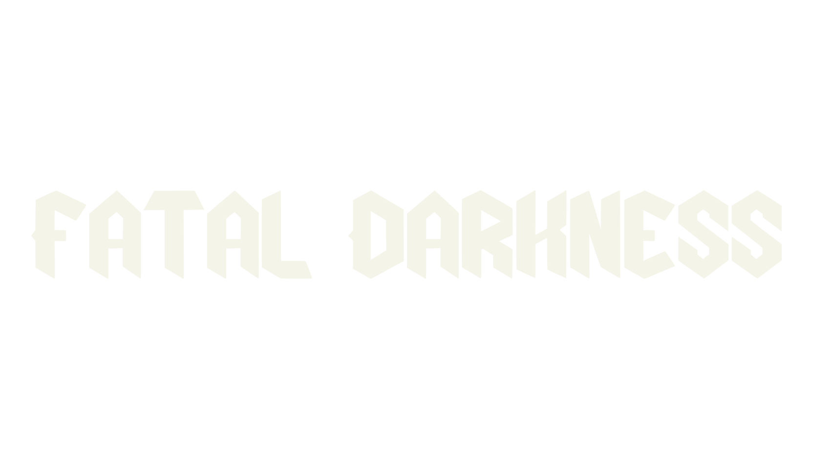 Fatal Darkness, blackletter font preview