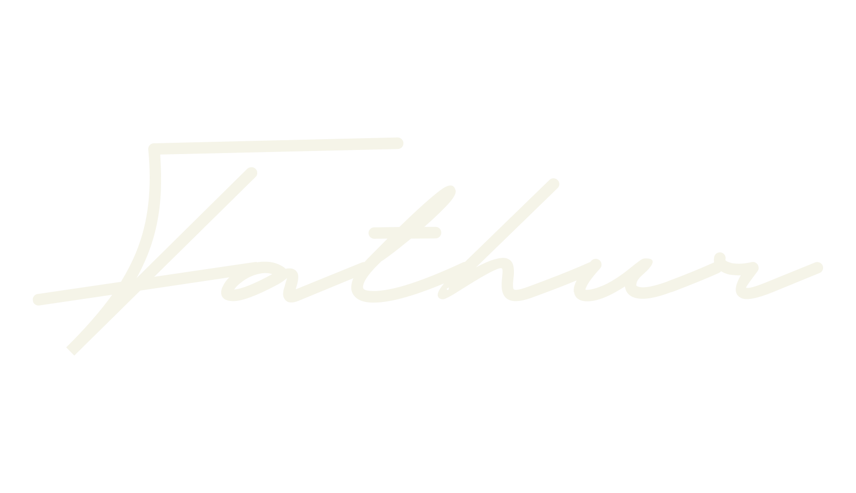 Fathur, fashion script font preview