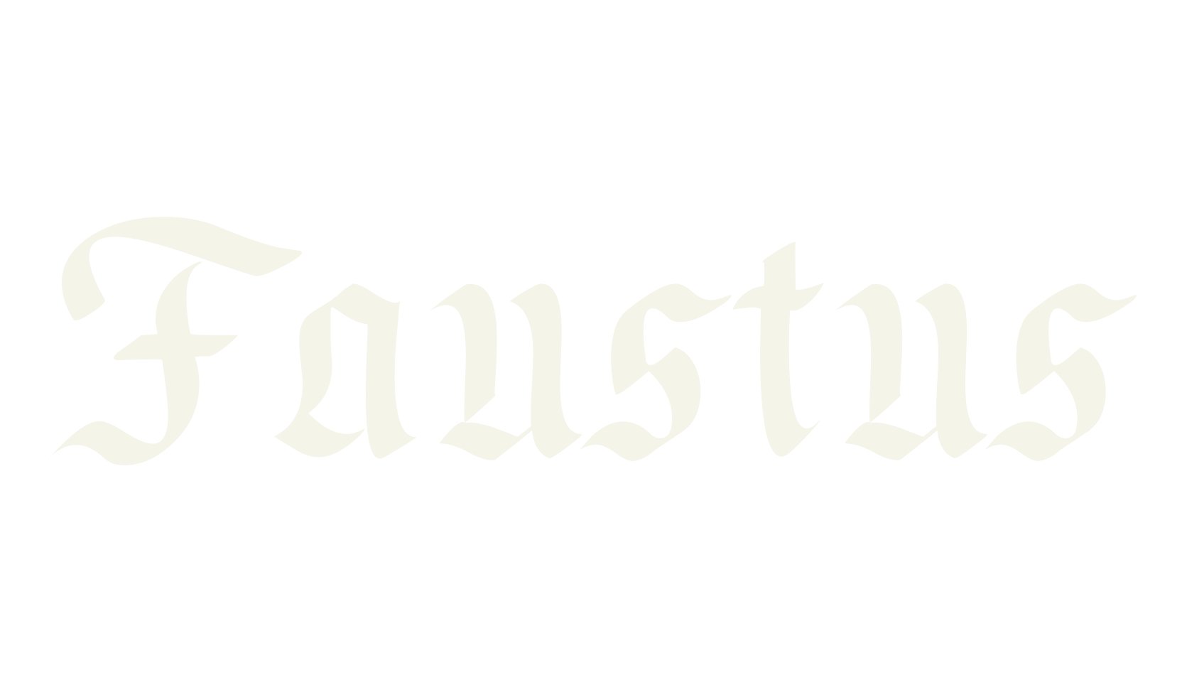 Faustus, fantasy font preview