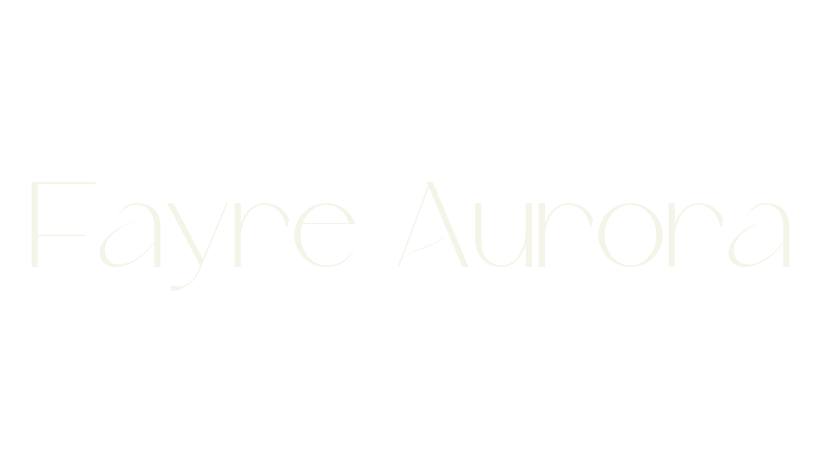 Fayre Aurora, sans serif font preview