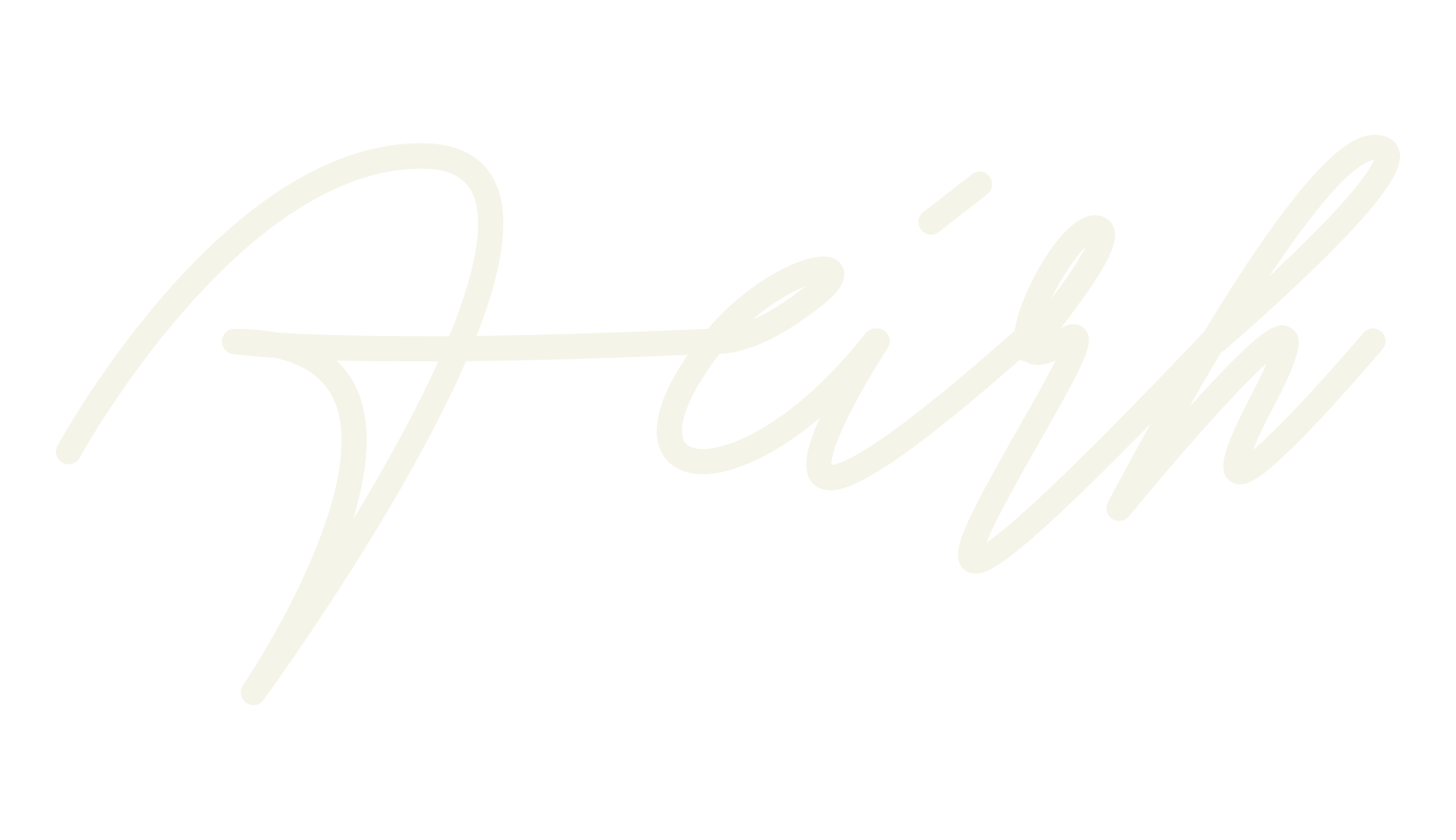 Feirh, cursive font preview