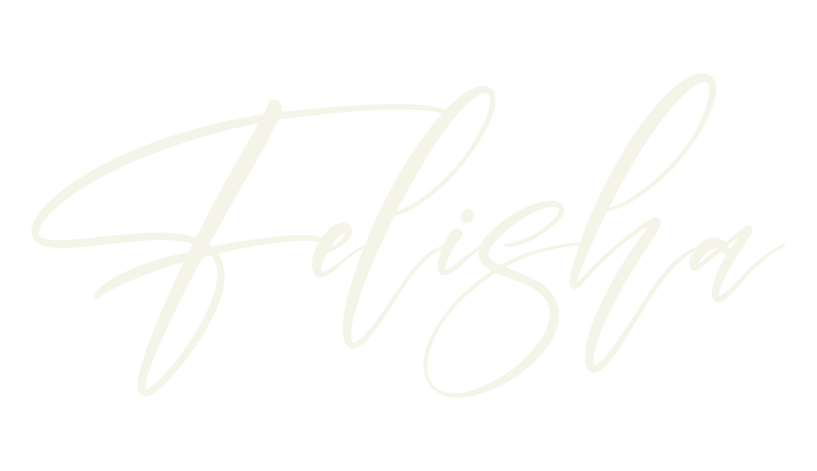 Felisha, script font preview