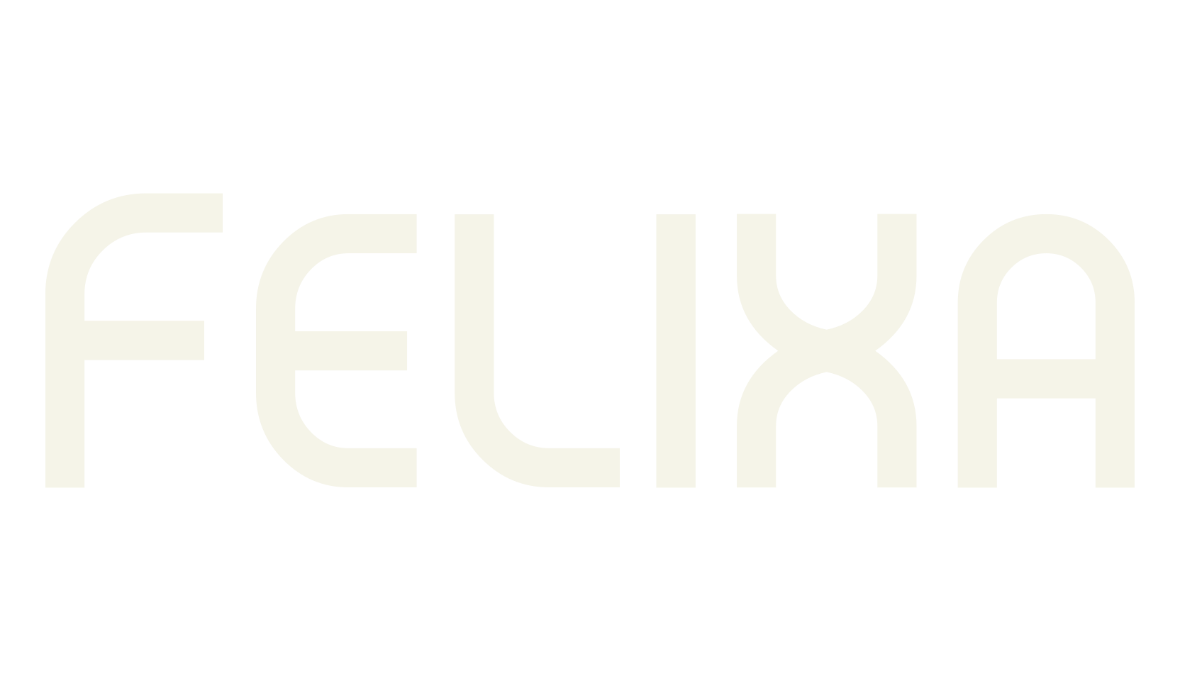 Felixa, futuristic font preview