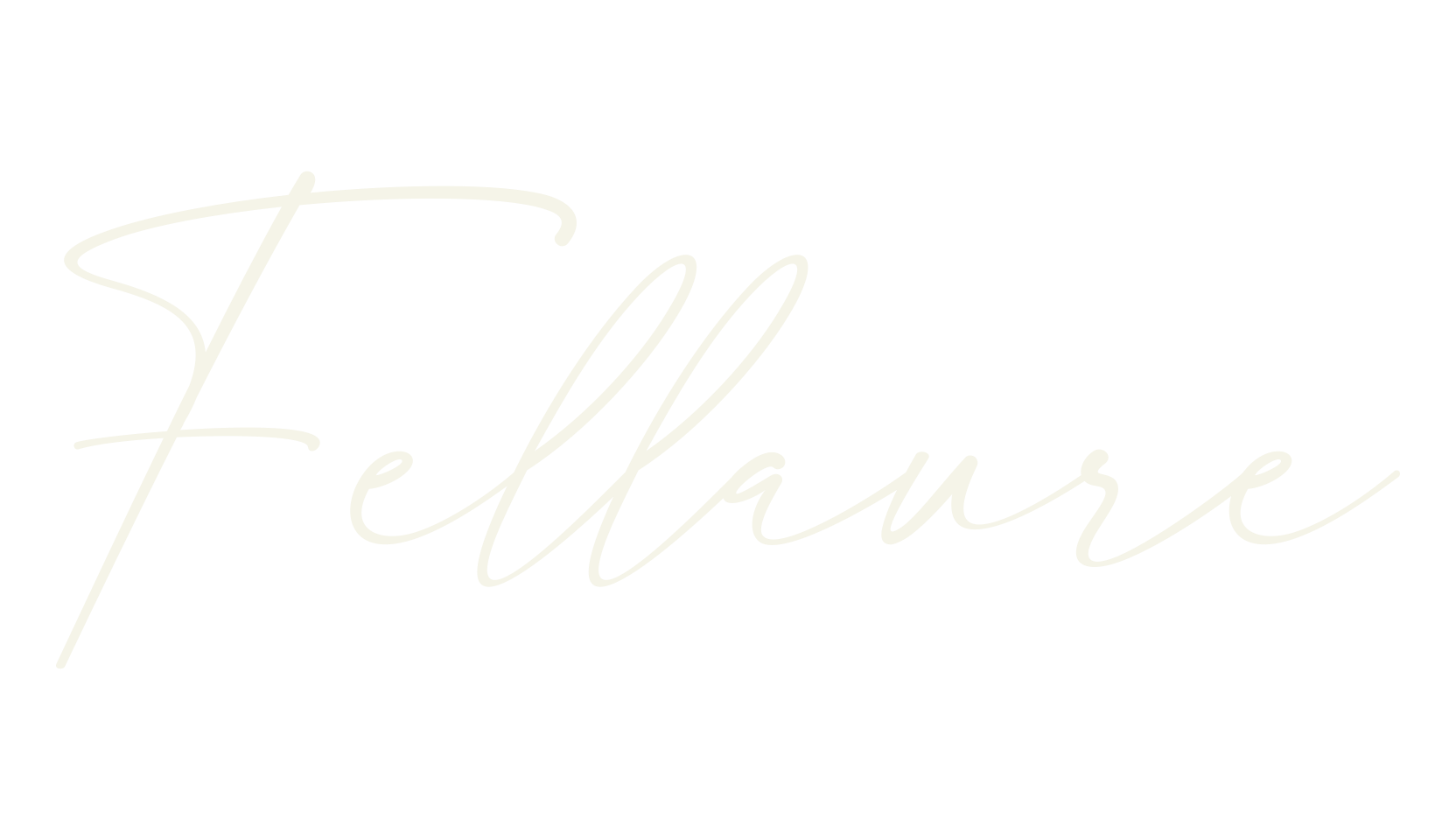 Fellaure, lettering font preview