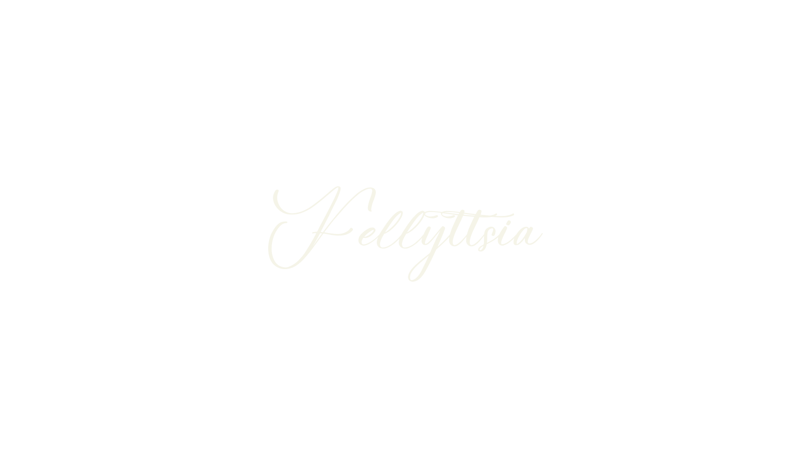 Fellyttsia, script font preview