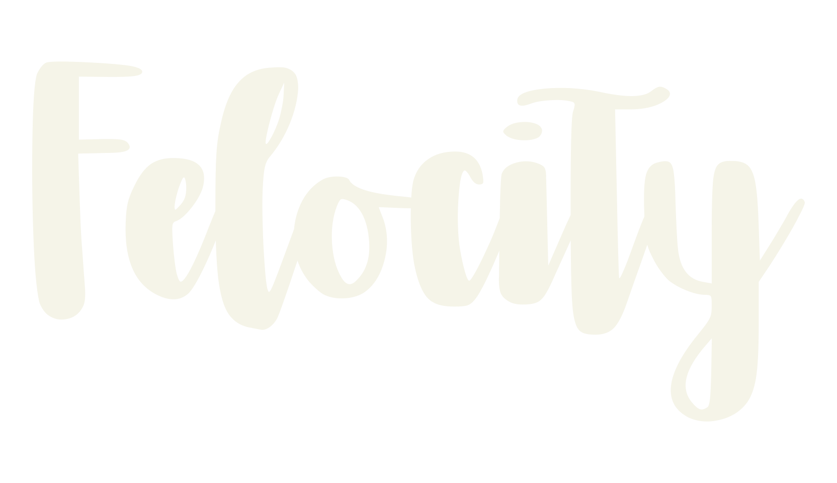 Felocity, calligraphy font preview