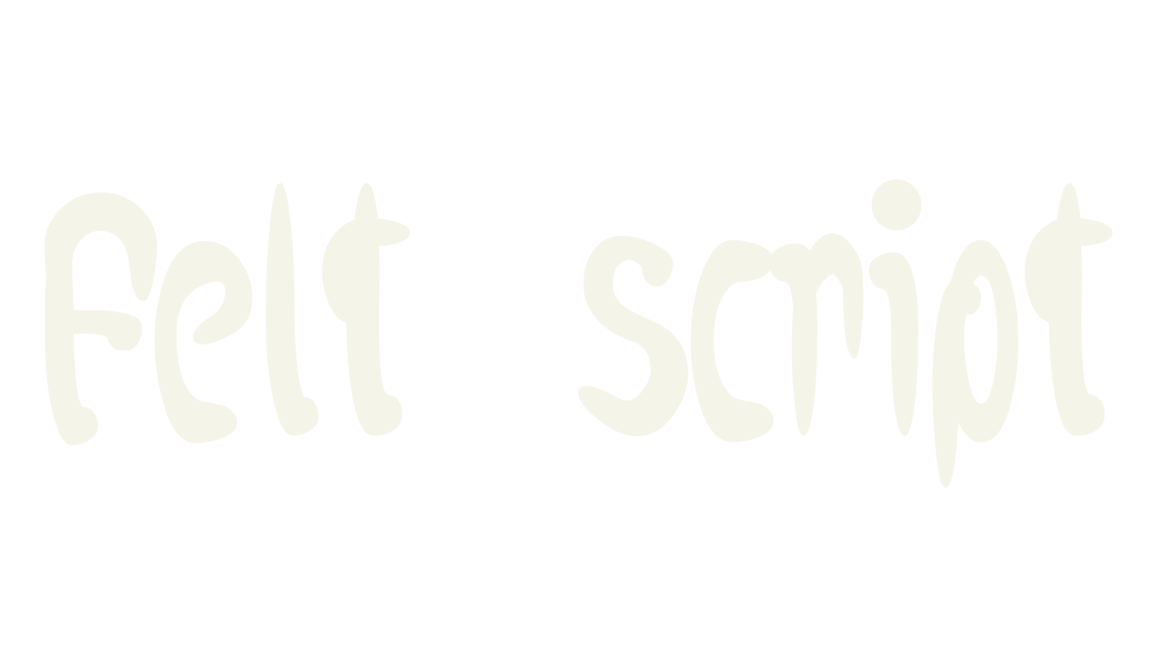 felt script, handwriting font preview