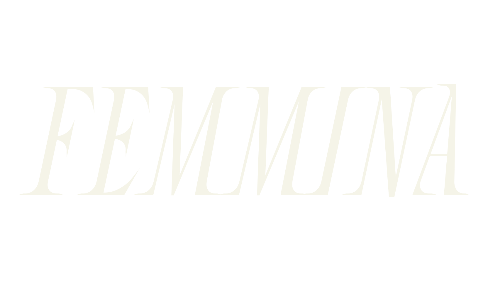 FEMMINA, serif font preview