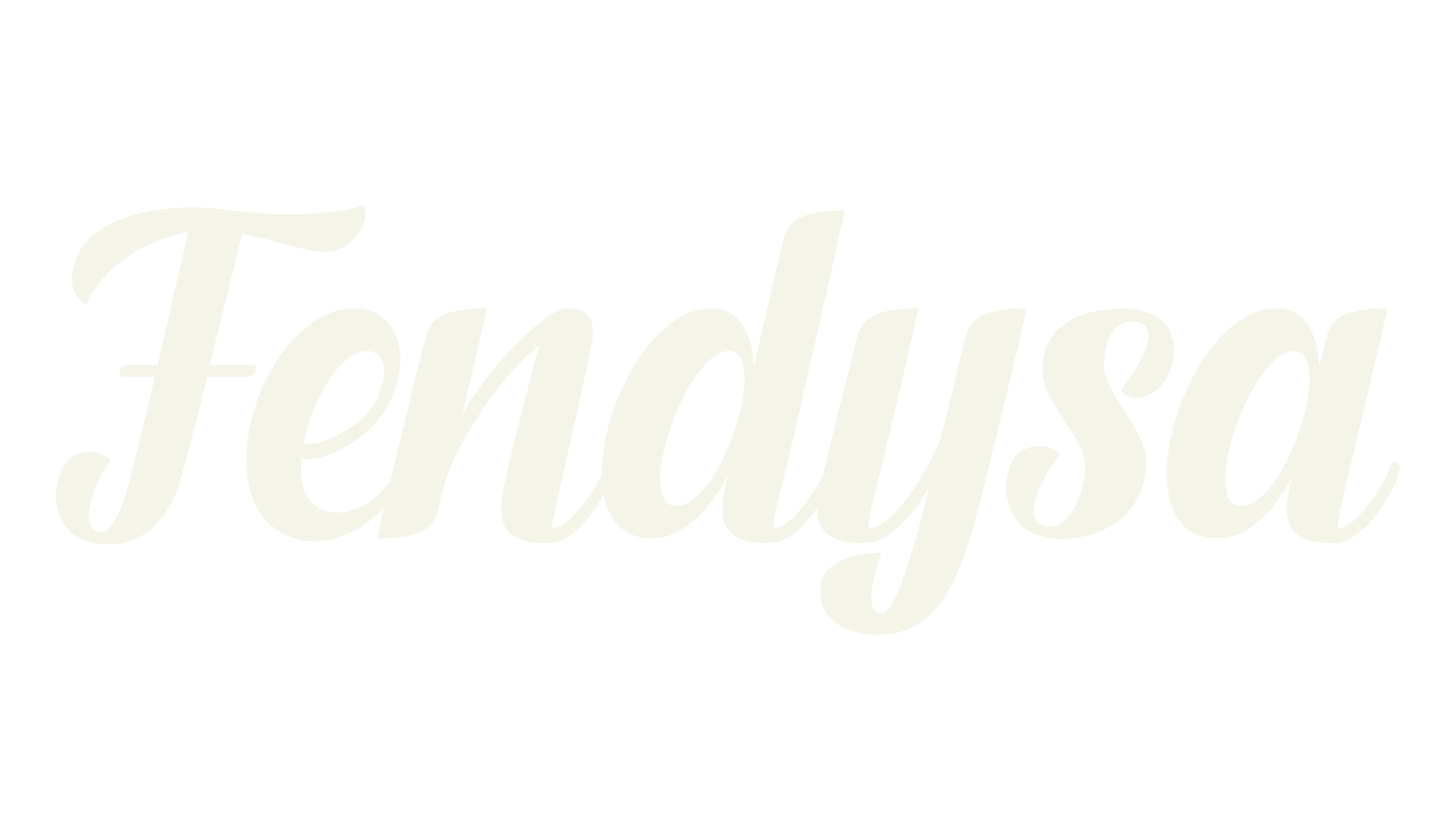Fendysa, luxury font preview