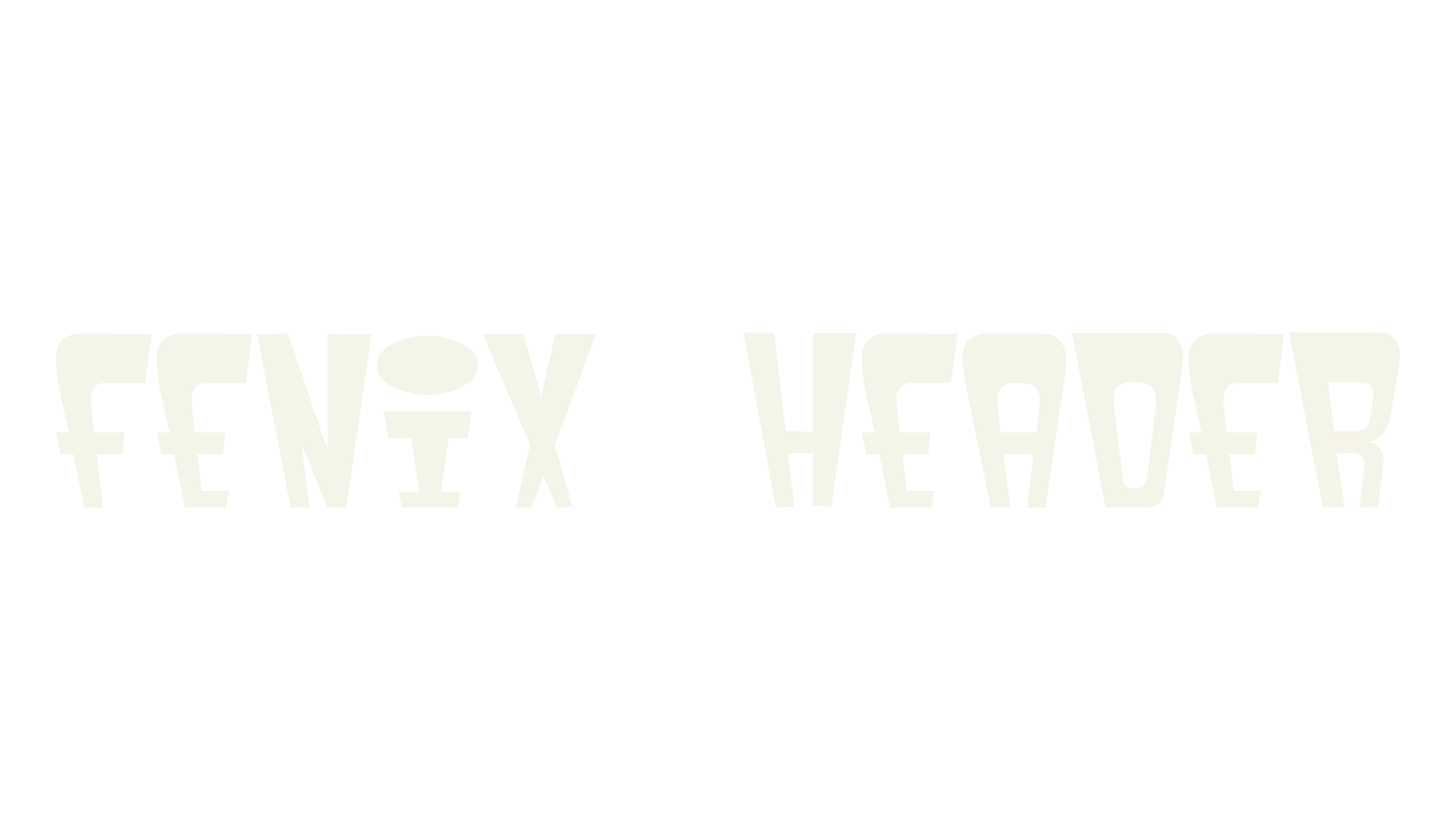 fenix header, display font preview
