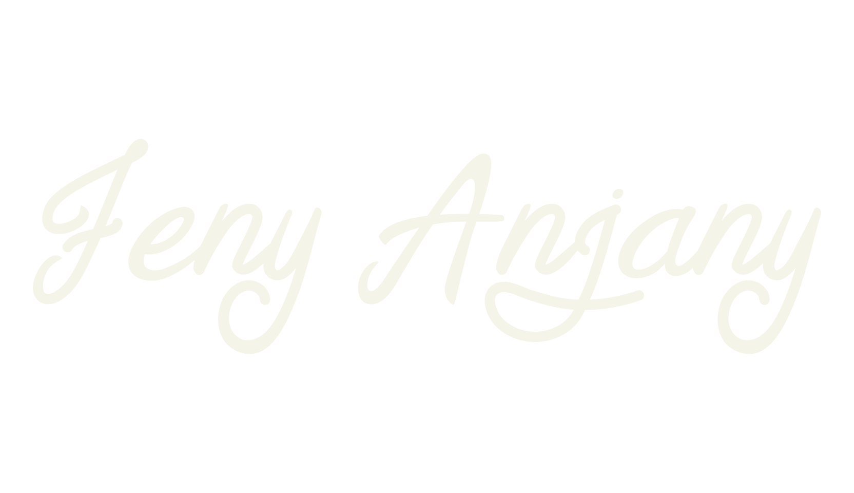 Feny Anjany, whimsical font preview